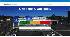 Desktop Screenshot of beavertonhonda.com